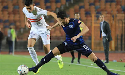 ملخص واهداف مباراة الزمالك وبيراميدز (1-1) الدوري المصري