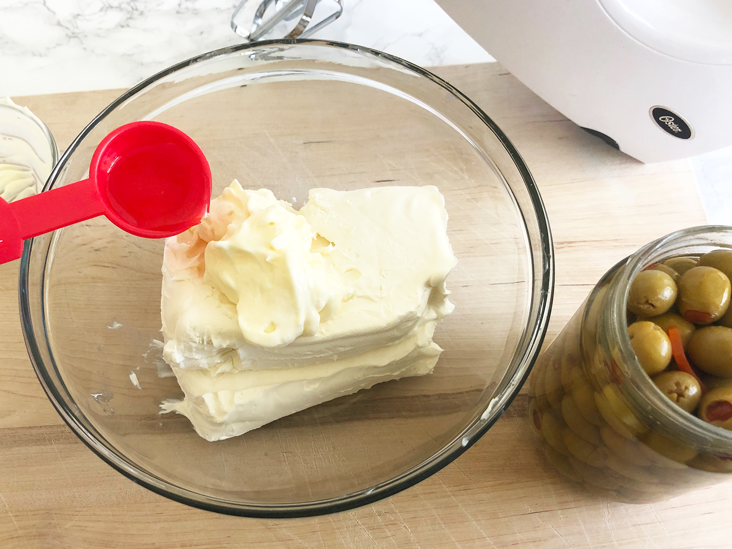 Southern Mom Loves Savory Cream Cheese & Olive Spread