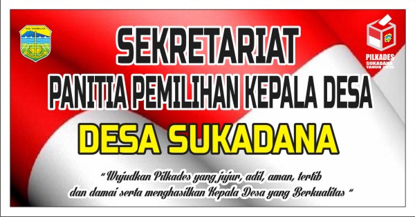 Banner Calon Kepala Desa Cdr contoh desain spanduk