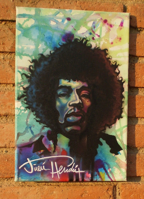 AMAZING KUSTOM ART: Nuevos trabajos sobre lienzo y madera