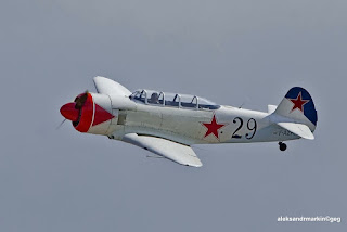 If you're wondering how F-82s come to be shooting down Yaks, this is a Yak-11