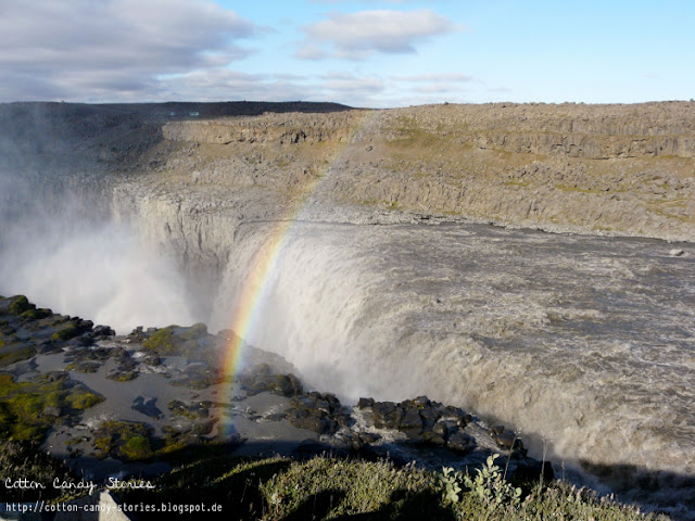 Blick auf den Dettifoss in Island