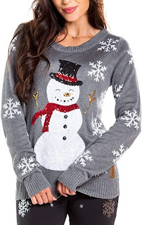 Snowman Christmas sweater