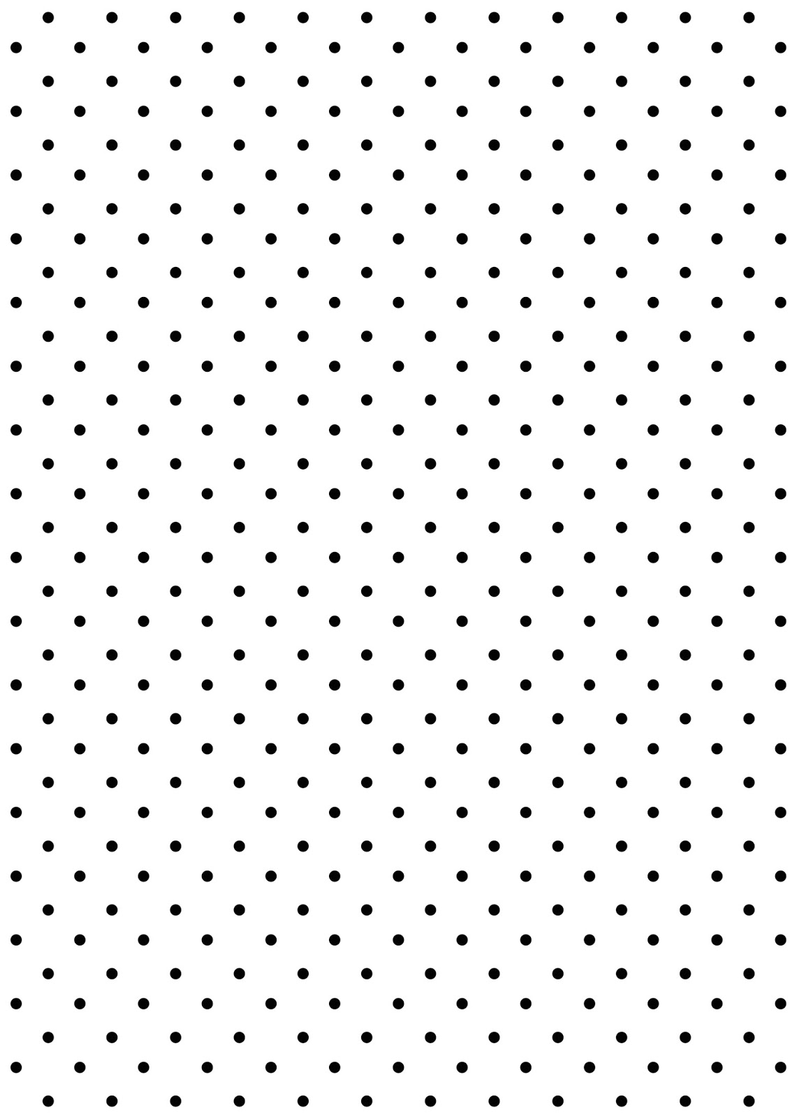 Polka Dot Template Printable - Printable Word Searches