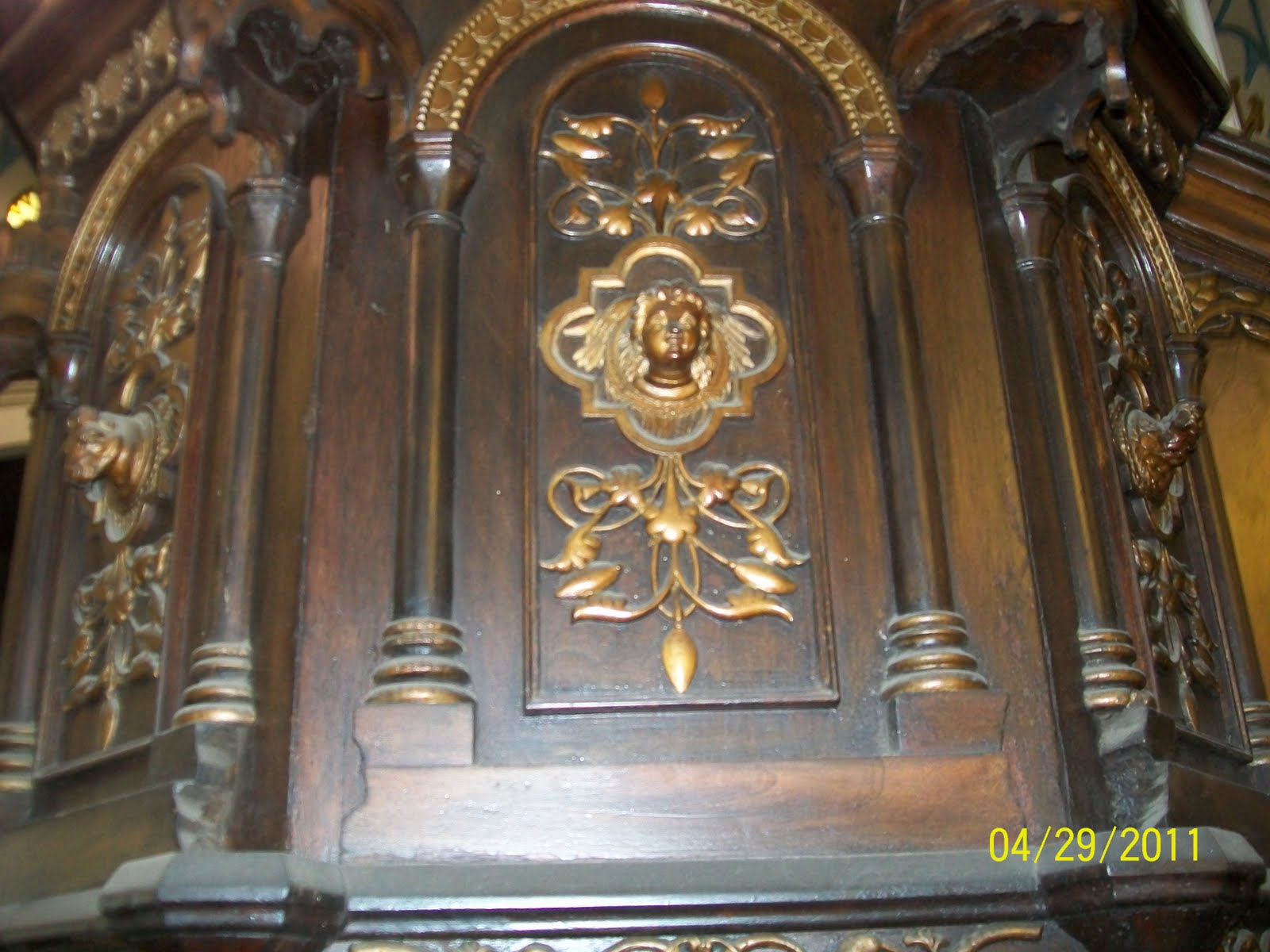 CARIBBEAN CATHOLIC Cathedrals oldest piece of furniture