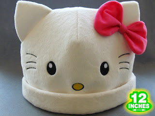 Hello Kitty hat with ears