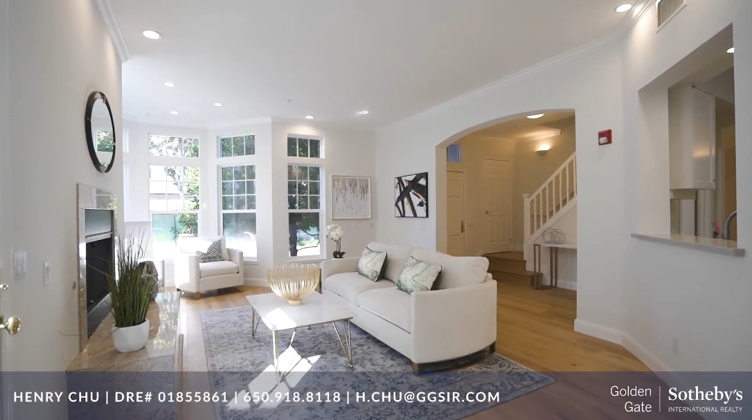 18 Interior Design Photos vs. 921 W Dana St, Mountain View, CA Luxury Townhome Tour