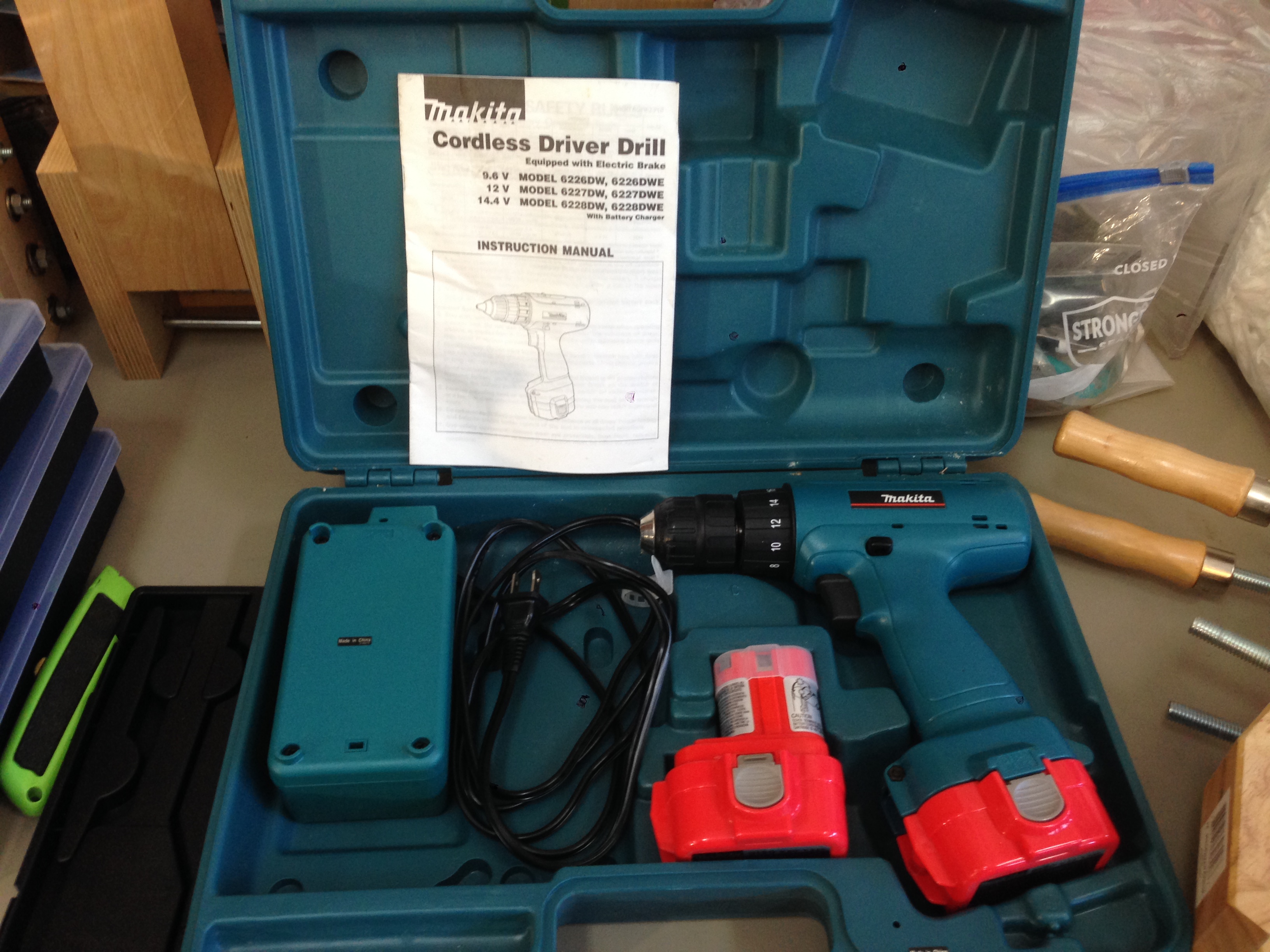 Joe's Wood Working Journey Choosing my Cordless Drill Not How I