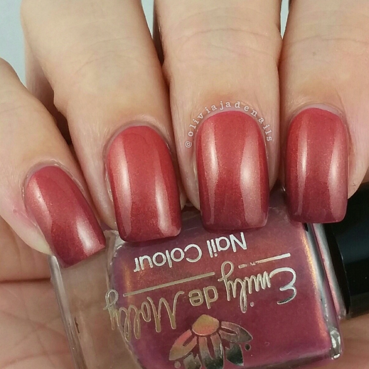 Emily de Molly LE32 swatched by Olivia Jade Nails