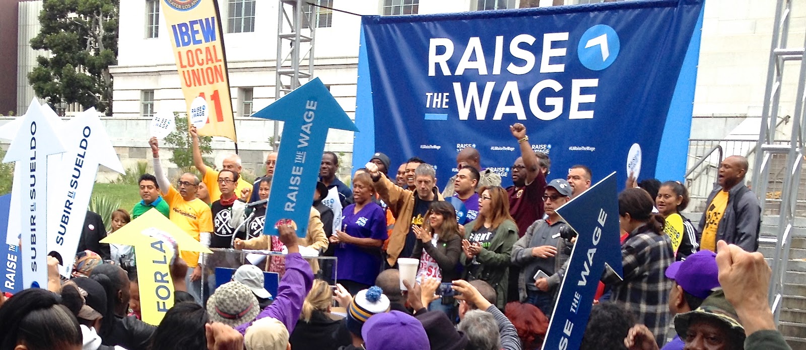 Choosing Democracy Historic Minimum Wage Increase in California