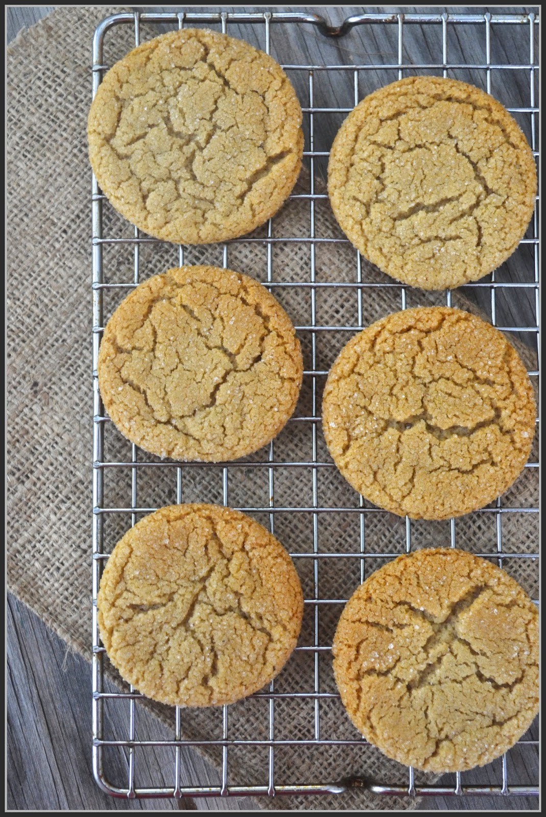 The Lazy Daisy Kitchen flavorFALL perfect gingersnaps (without molasses)