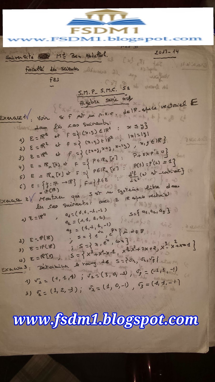 cours algebre smpc s1 pdf