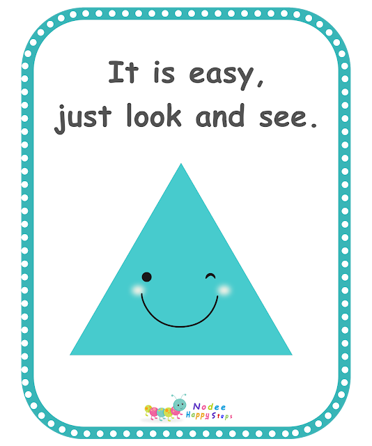 Shape Story for Kindergarten Triangle