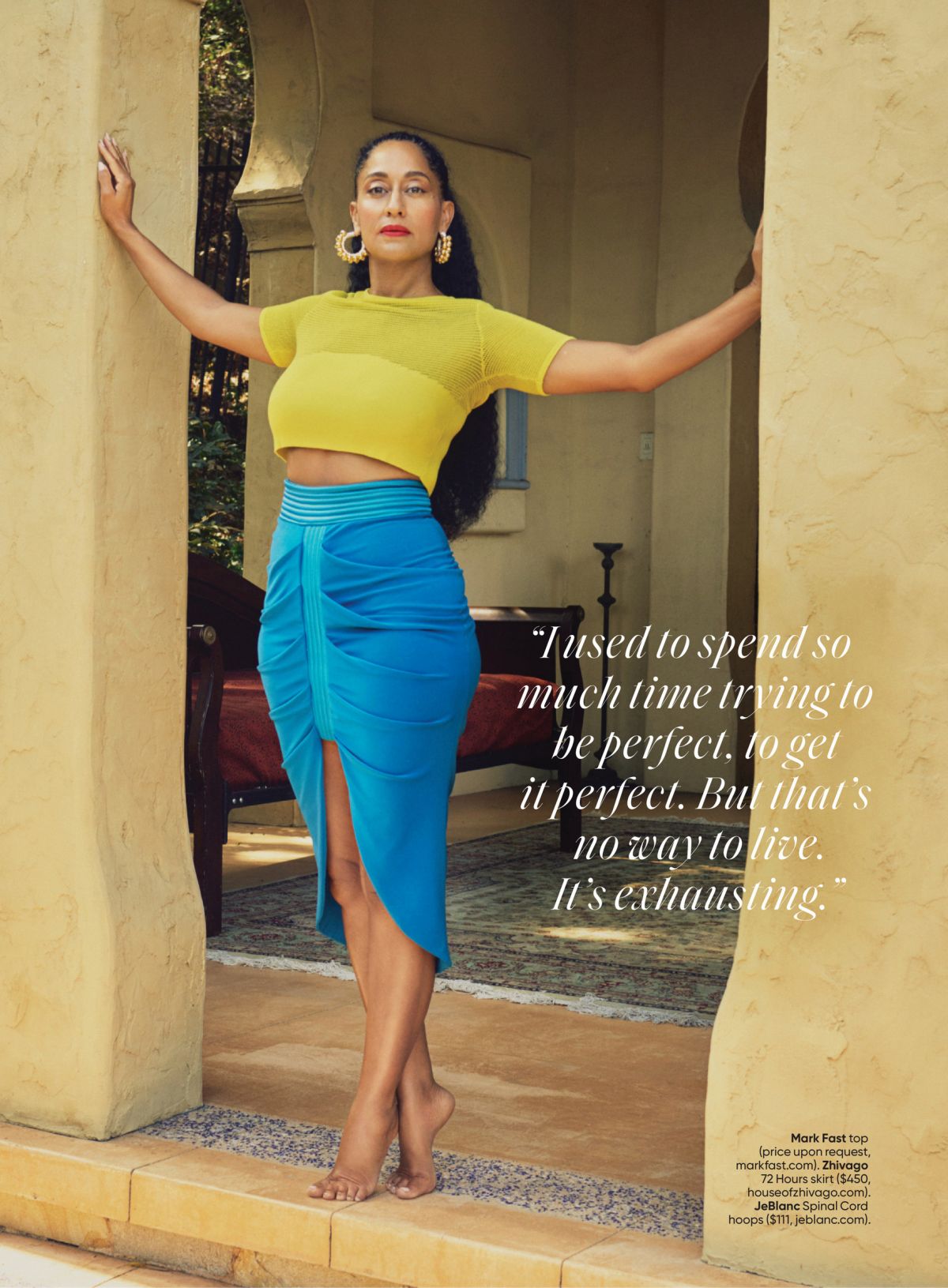 Tracee Ellis Ross Featured in Shape Magazine - November 2020