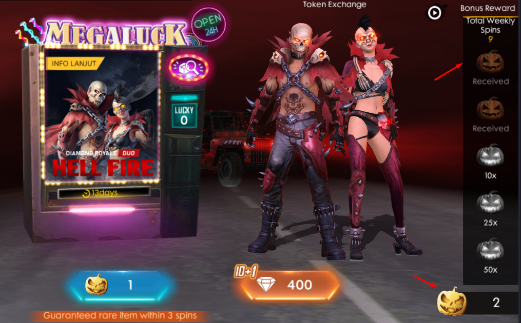 Hoki Abis Cukup 1 Spin Voucer Gratisan Dapat Bundle Skull