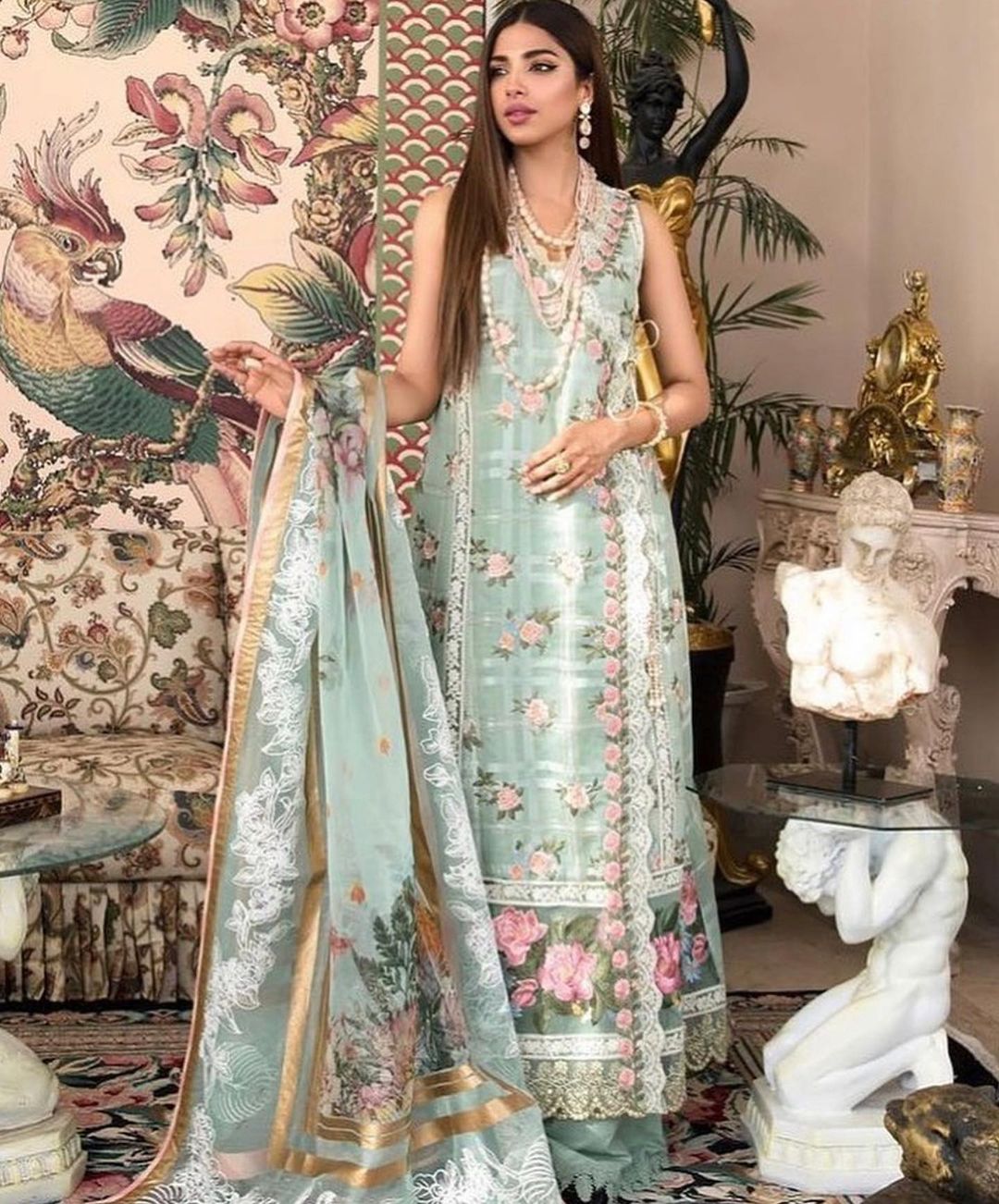 "Laam" Latest Luxury Festive Eid Collection 2021 Featuring By Sonia Hussain
