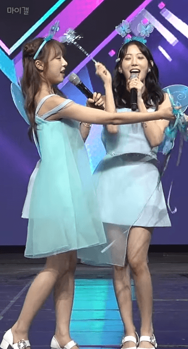 엠카 1등해서 기분 좋은 우주소녀 루다