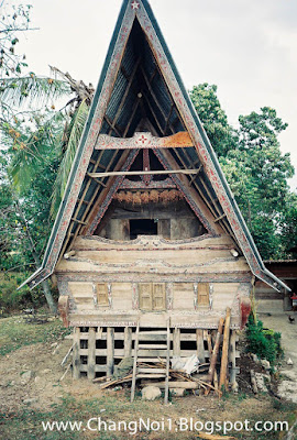 Batak house in Sumatra