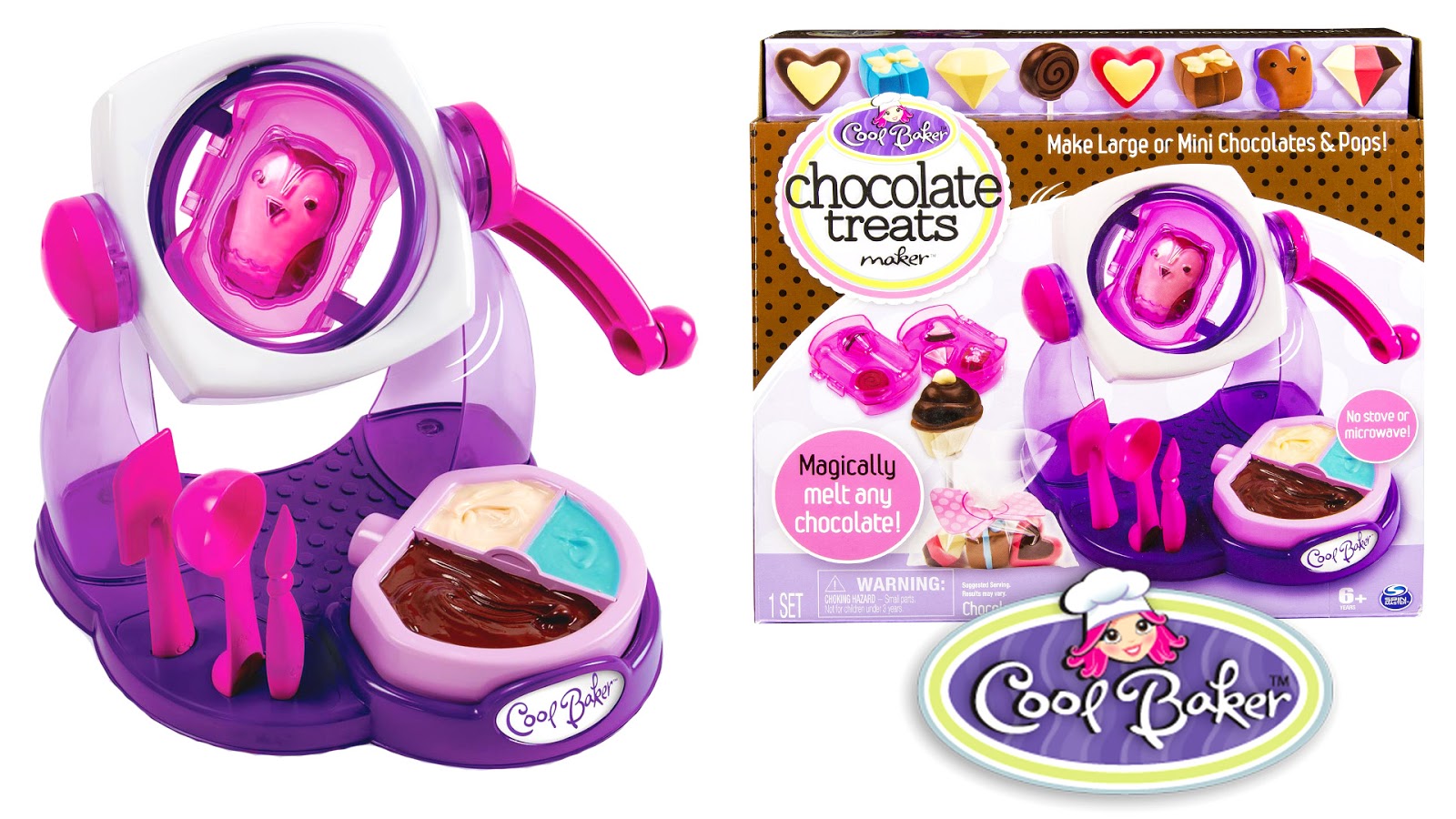 Cool Baker Oyuncak Çikolata Yapım Seti Chocolate Treats Maker