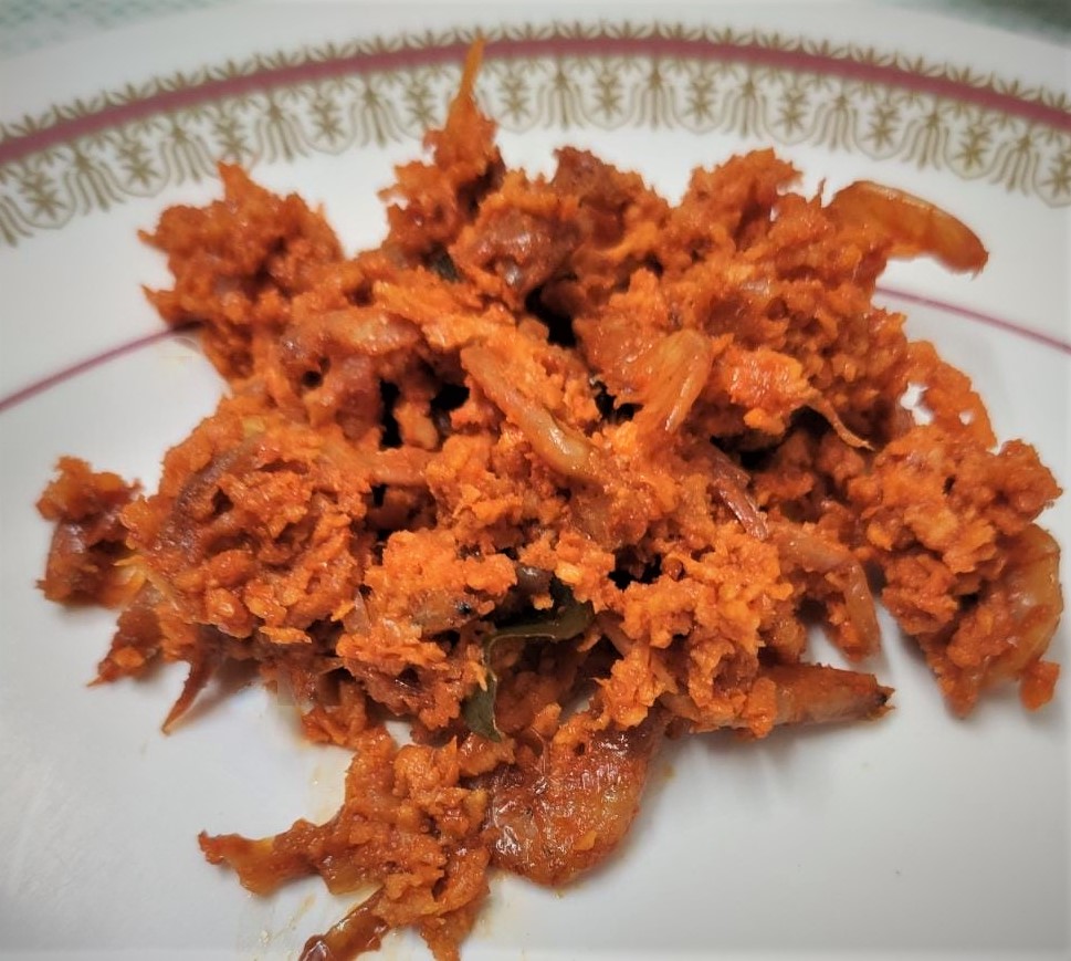 Galmbi (dry shrimp) Chutney Daisy Aunty