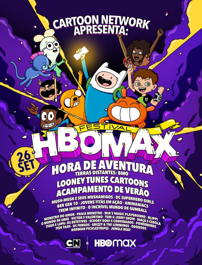  Cartoon Network apresenta o especial HBO Max Festival