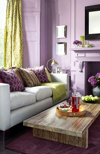 Purple Family Room