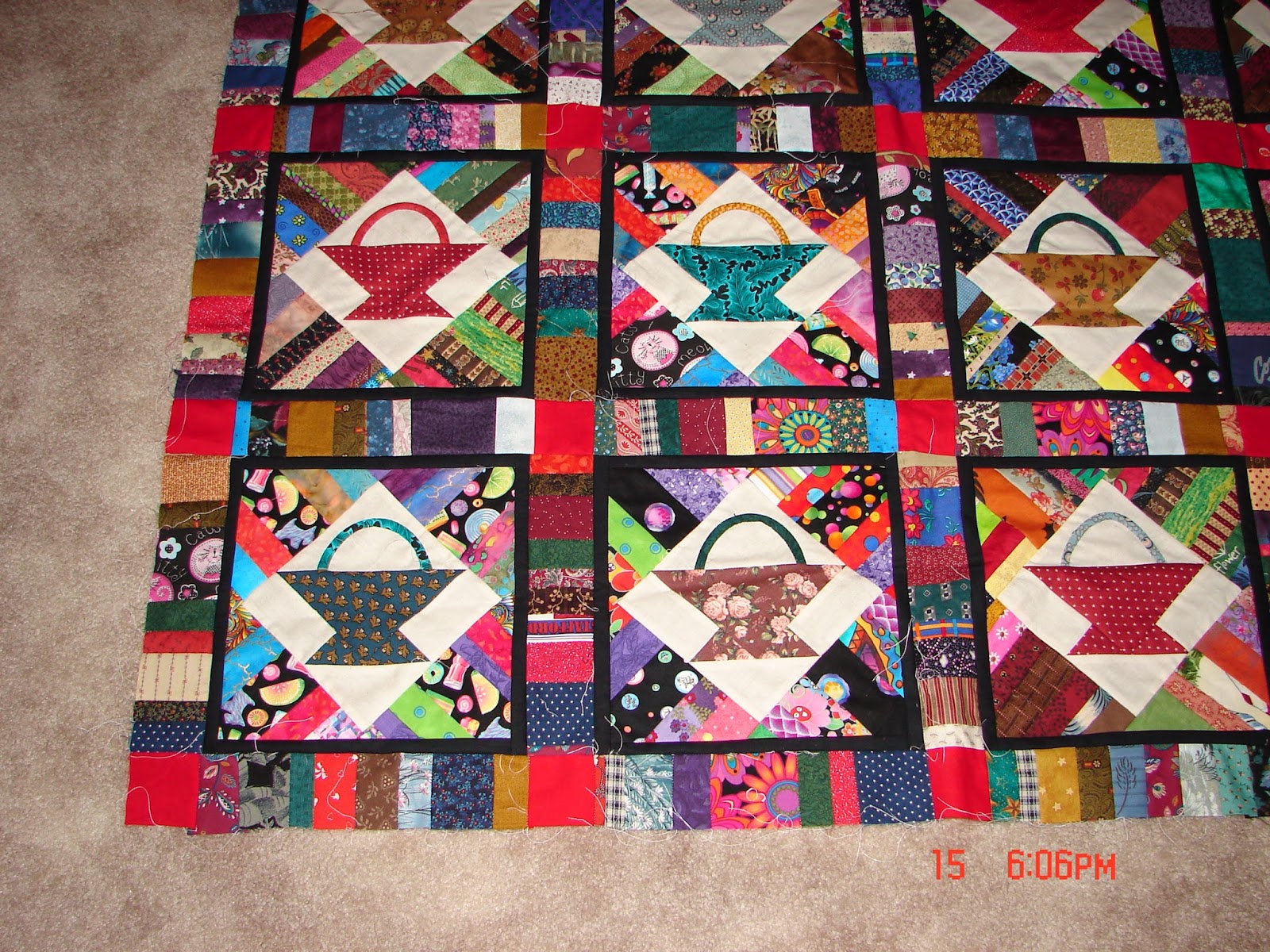 JulieKQuilts Sampler and an UGLY quilt!