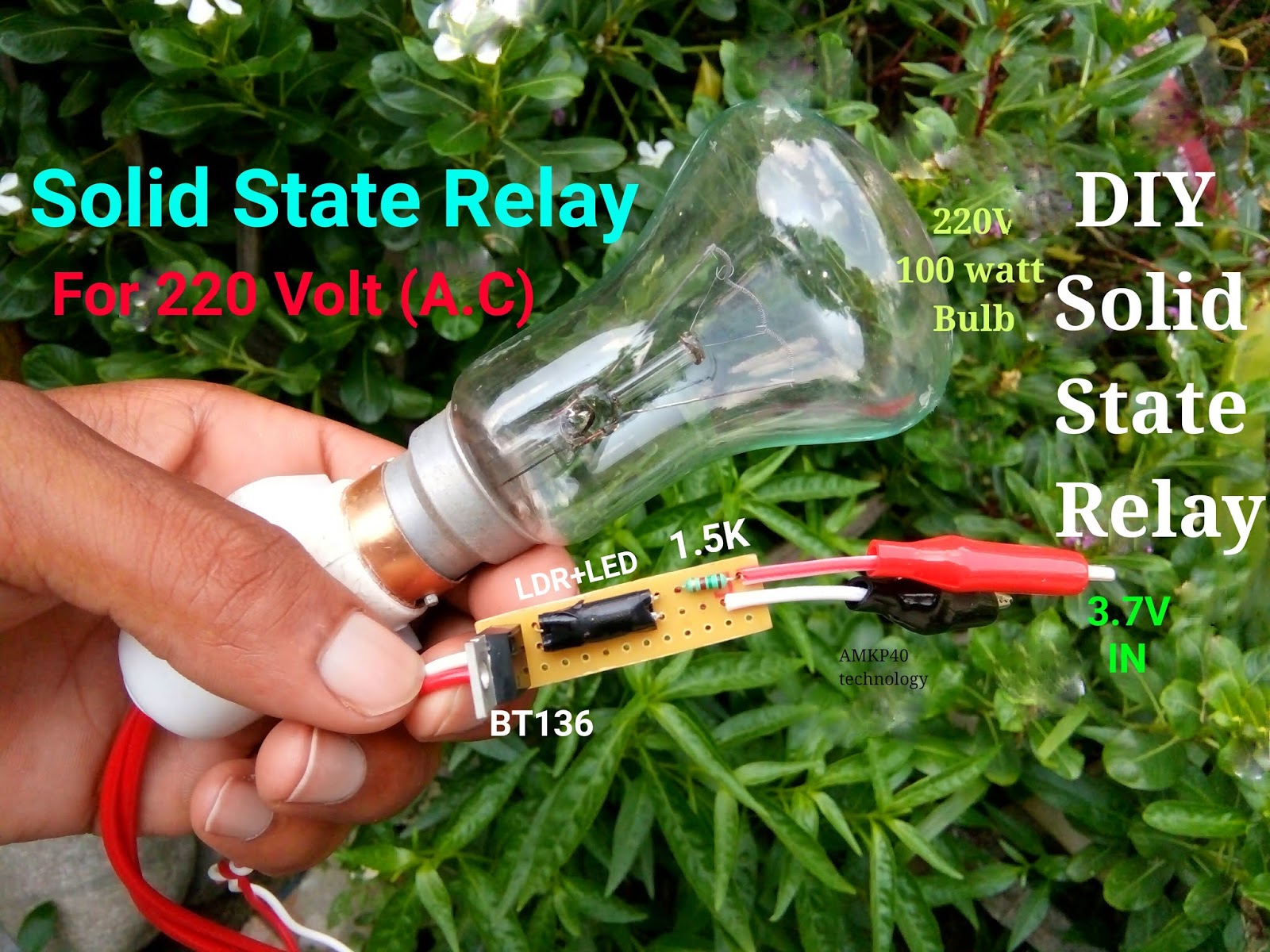 How To Make DIY Solid State Relay At Home