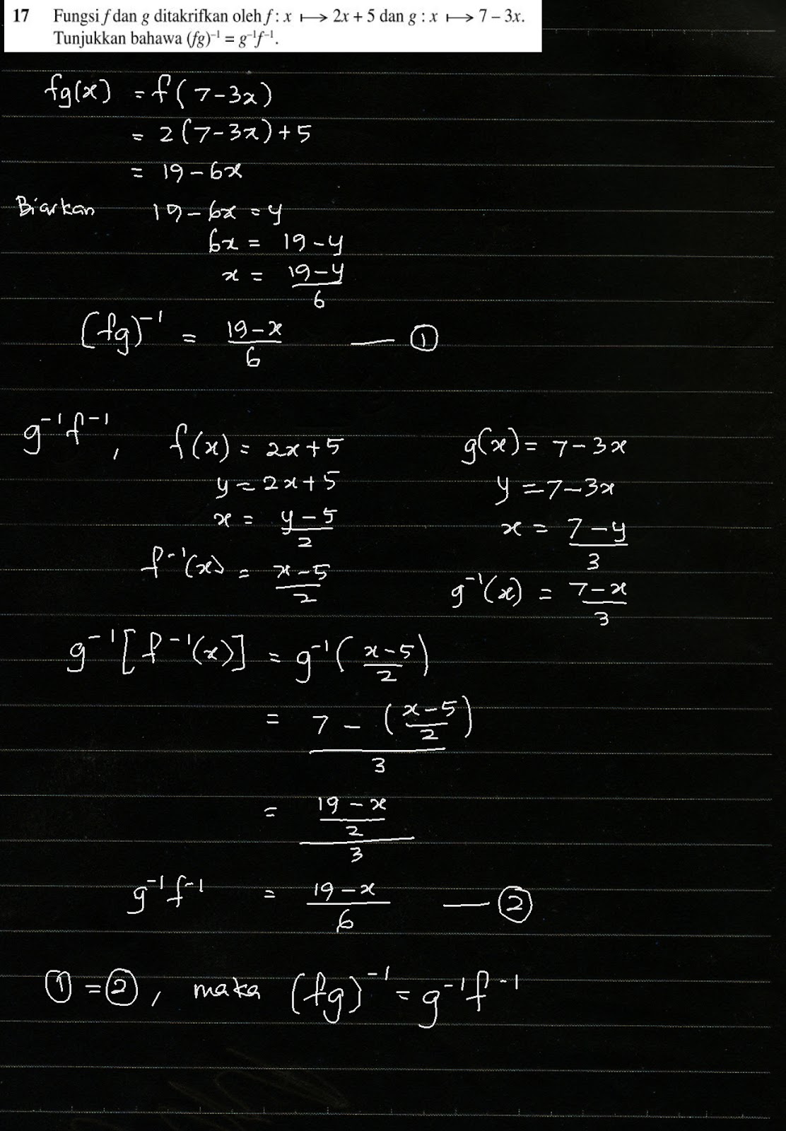 Cikgu Azman - Bukit Jalil: Add Math F4 Bab 1 Fungsi