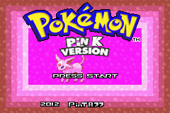 Pokemon Pink GBA