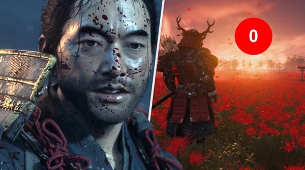 لعبة Ghost of Tsushima Director's Cut تتعرض لهجوم التقييمات السلبية من طرف اللاعبين الغاضبين