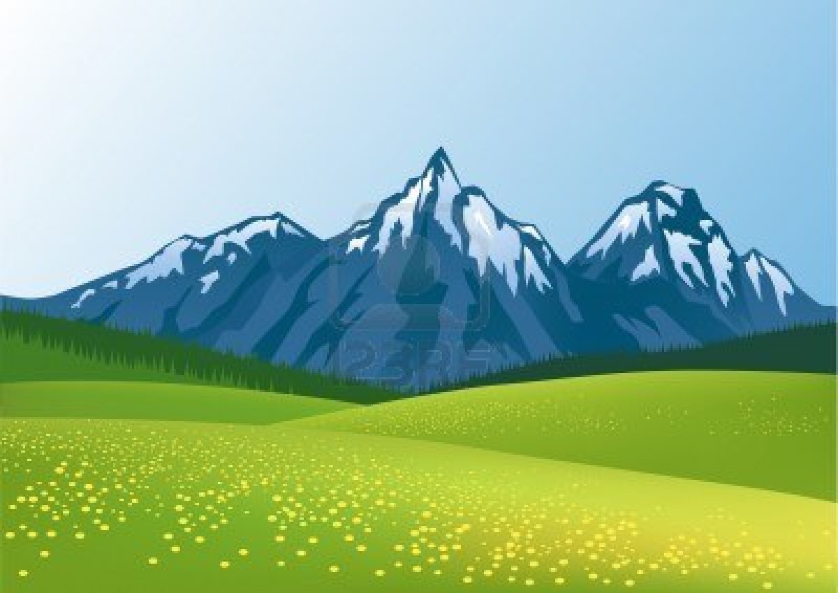 clipart of mountains - photo #33