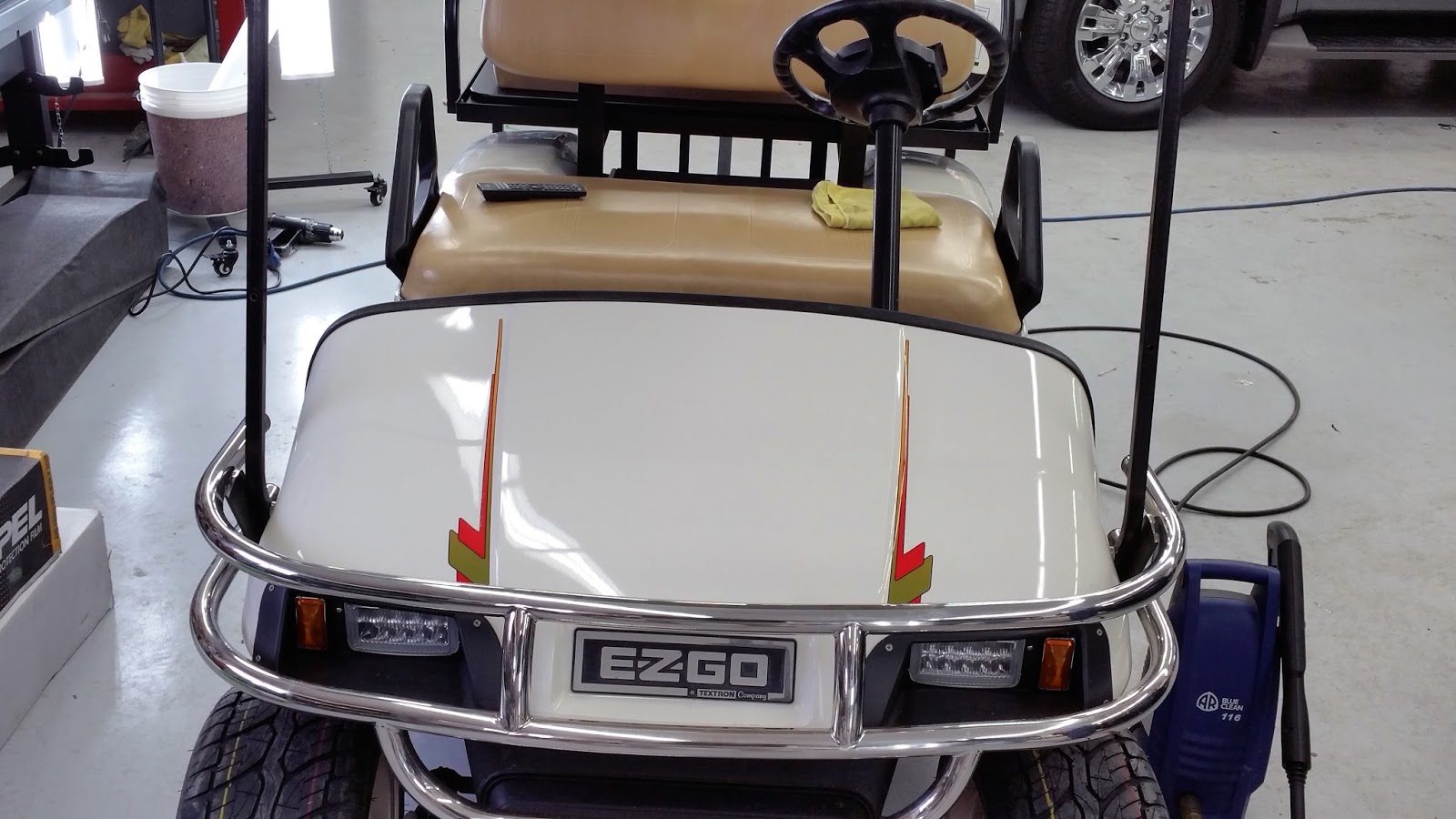 Lancaster Auto Graphics Custom Golf Cart Decals