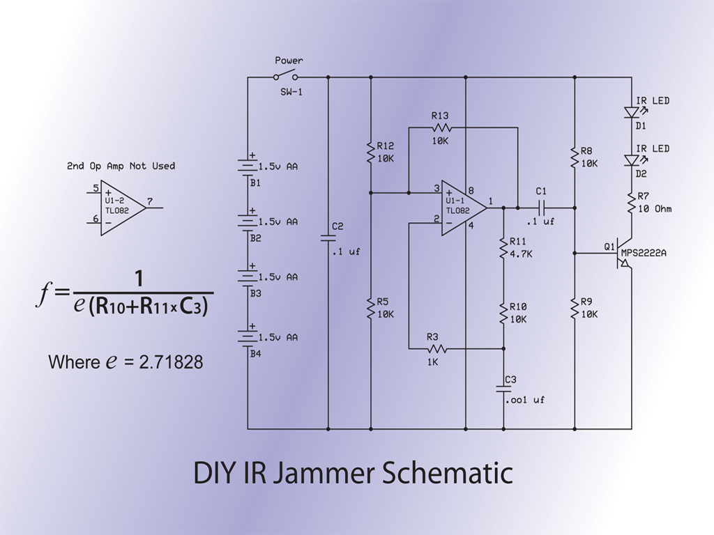Glydeck: DIY IR Jammer Missing Information