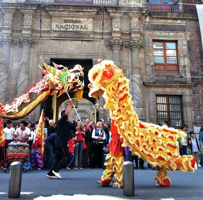 Celebración del Año Nuevo Chino en el Museo Nacional de la Culturas del Mundo