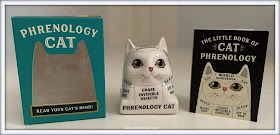 Phrenology Cat Read Your Cat's Mind Feline Fiction on Fridays #133 ©BionicBasil®