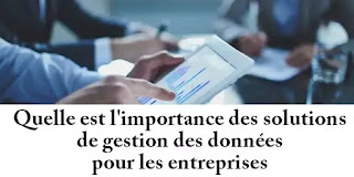 solutions de gestion des données solutions de gestion des données
