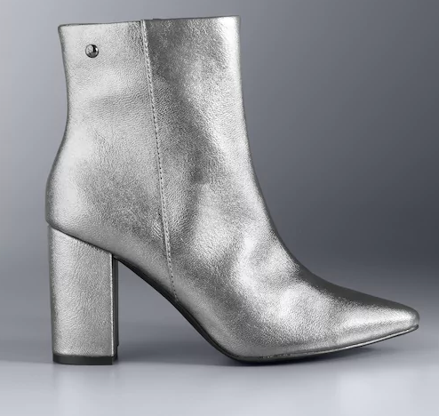 simply vera wang ankle boots