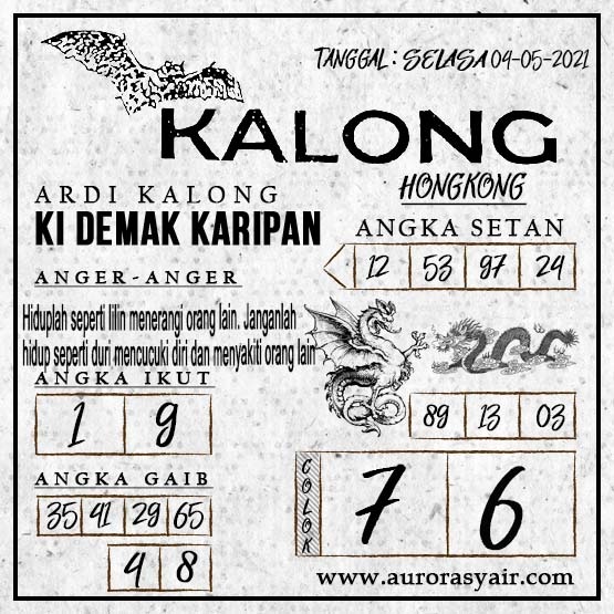 hongkong selasa