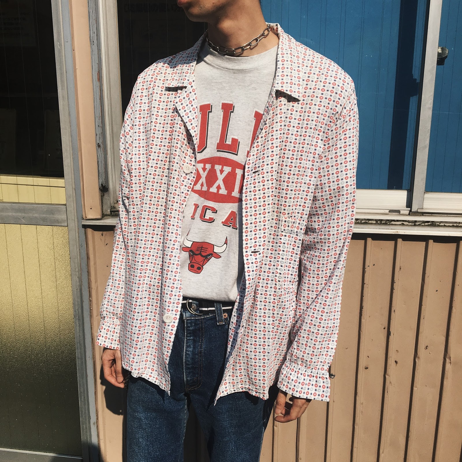 Haight Ashbury Men S Vintageパジャマシャツ サマーjkt ショーツの入荷