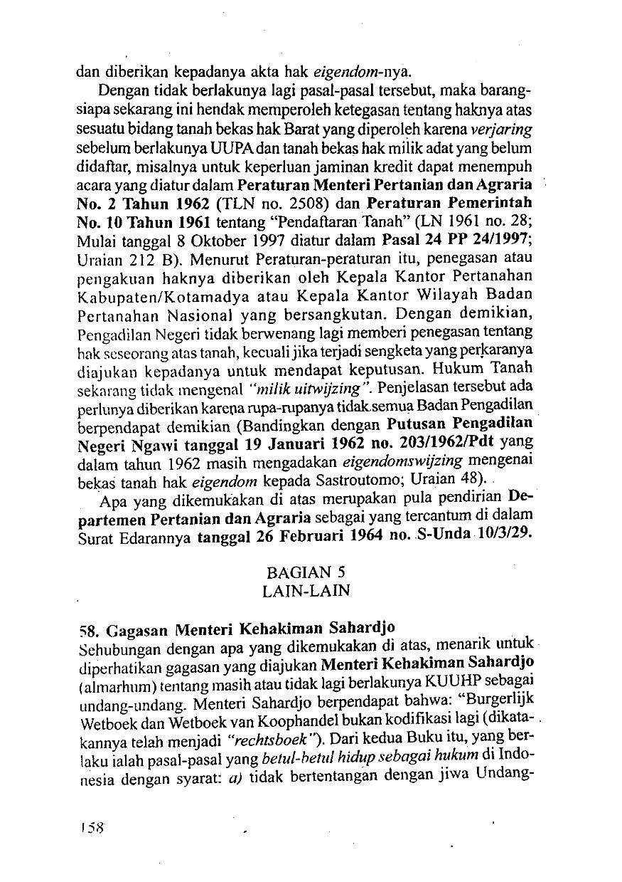 Hukum Agraria Indonesia Jilid 1 Prof.Boedi Harsono