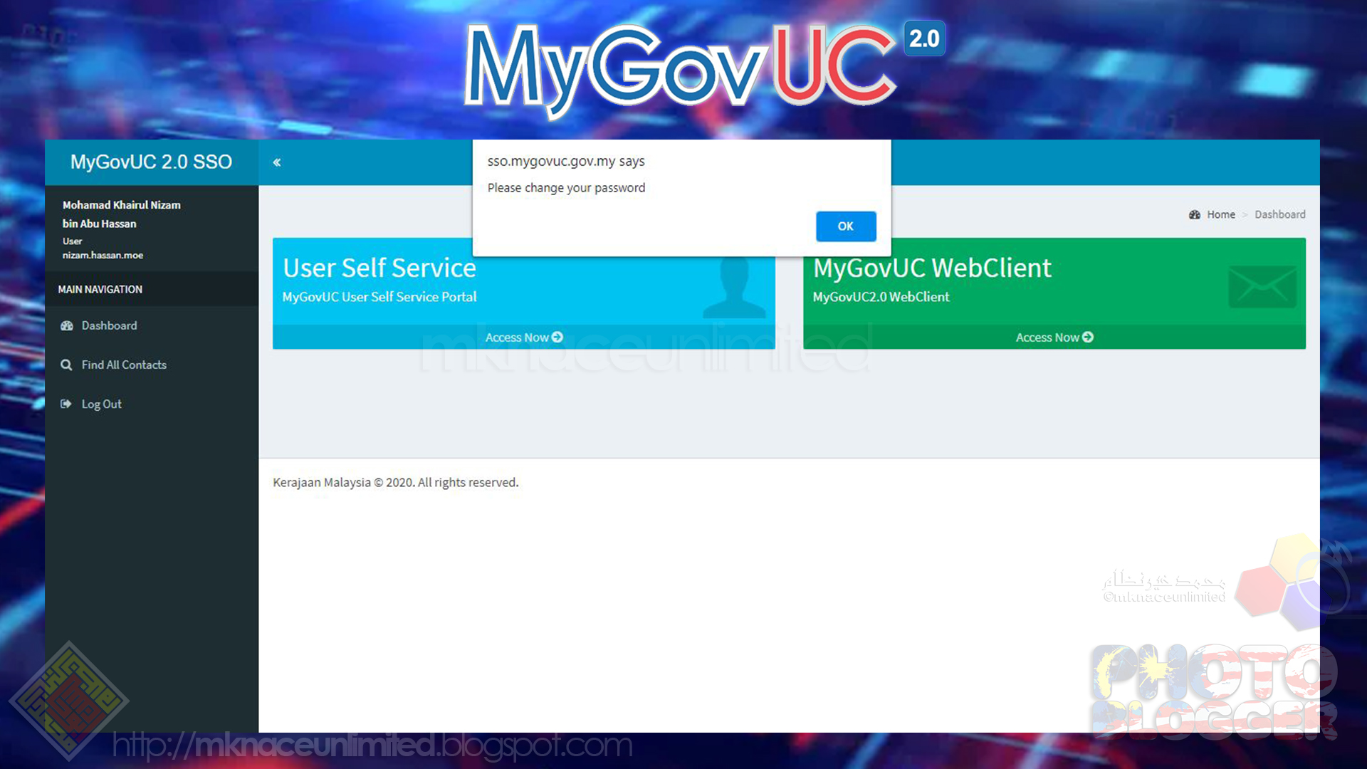Email 1govuc 2.0