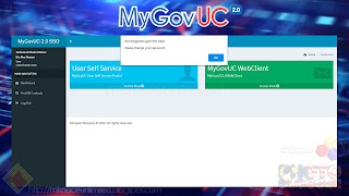 MyGovUC 2.0 : Pengaktifan Webclient Baharu