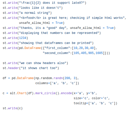 introduction to streamlit using python: create data applications