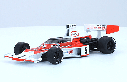 McLaren M23 1974 Emerson Fittipaldi 1:43 Formula 1 auto collection panini