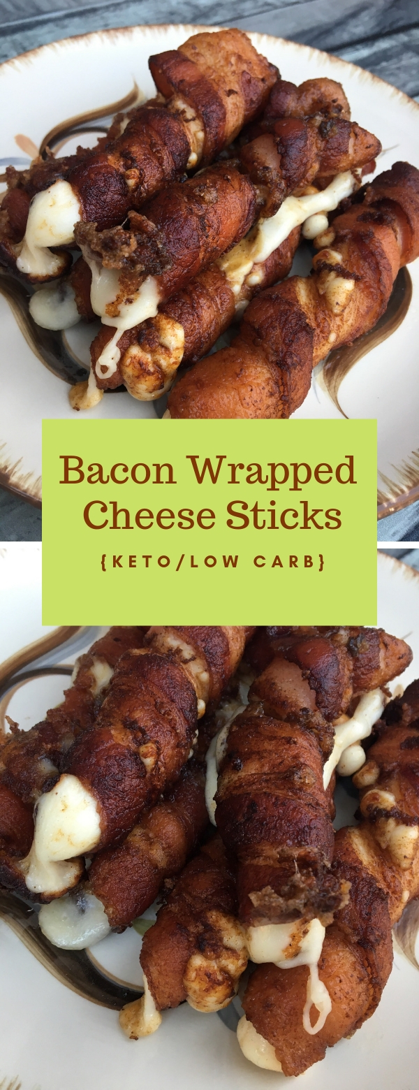 Bacon Wrapped Cheese Sticks {keto/low carb} All delicious Recipe