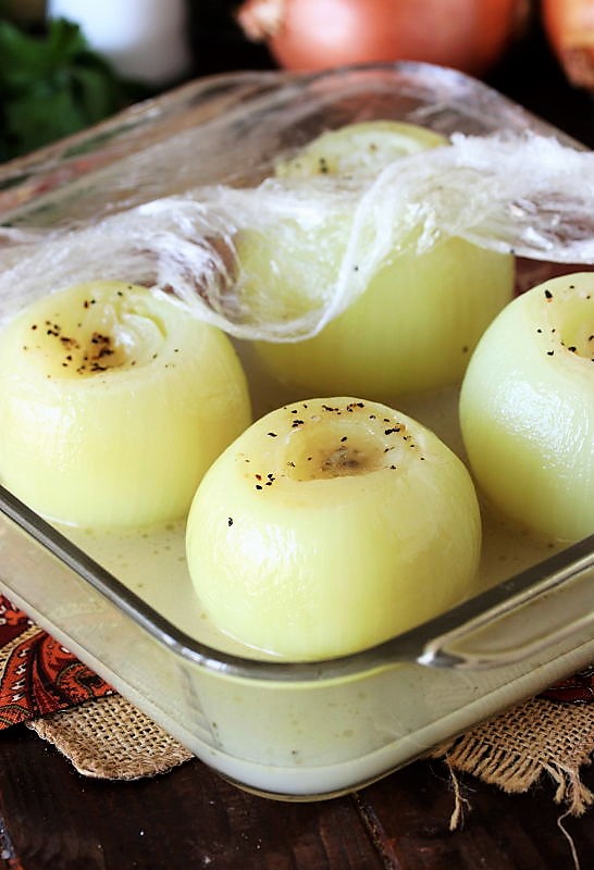 How to Make Baked Onions in the Microwave The Kitchen is My Playground