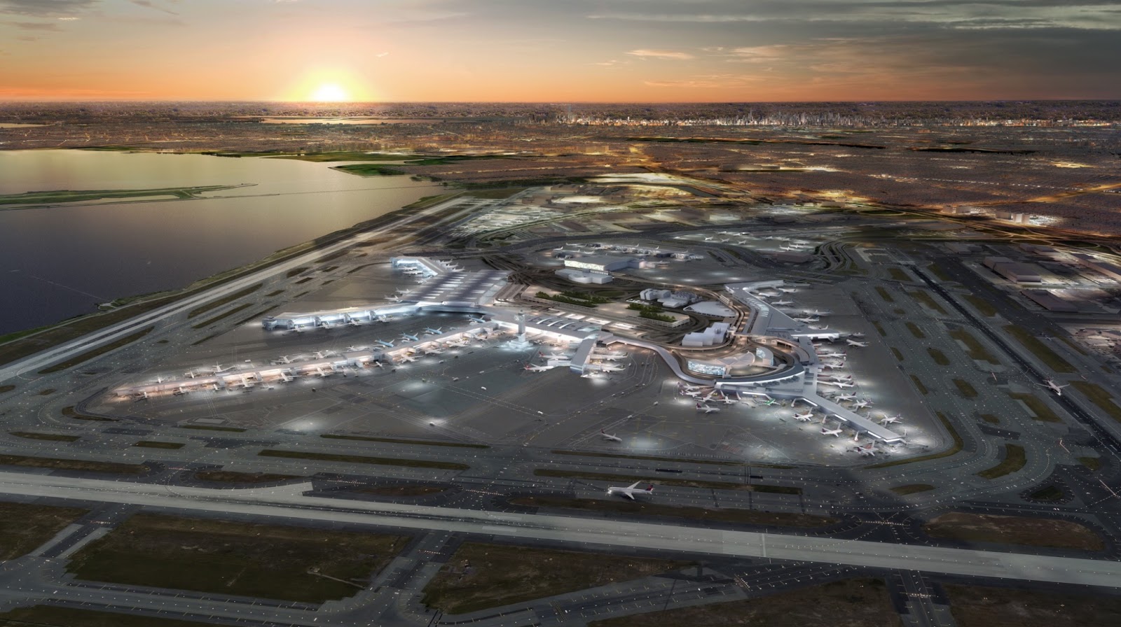 About Airport Planning Jfk Transformation 2 New Terminals T1 And T6