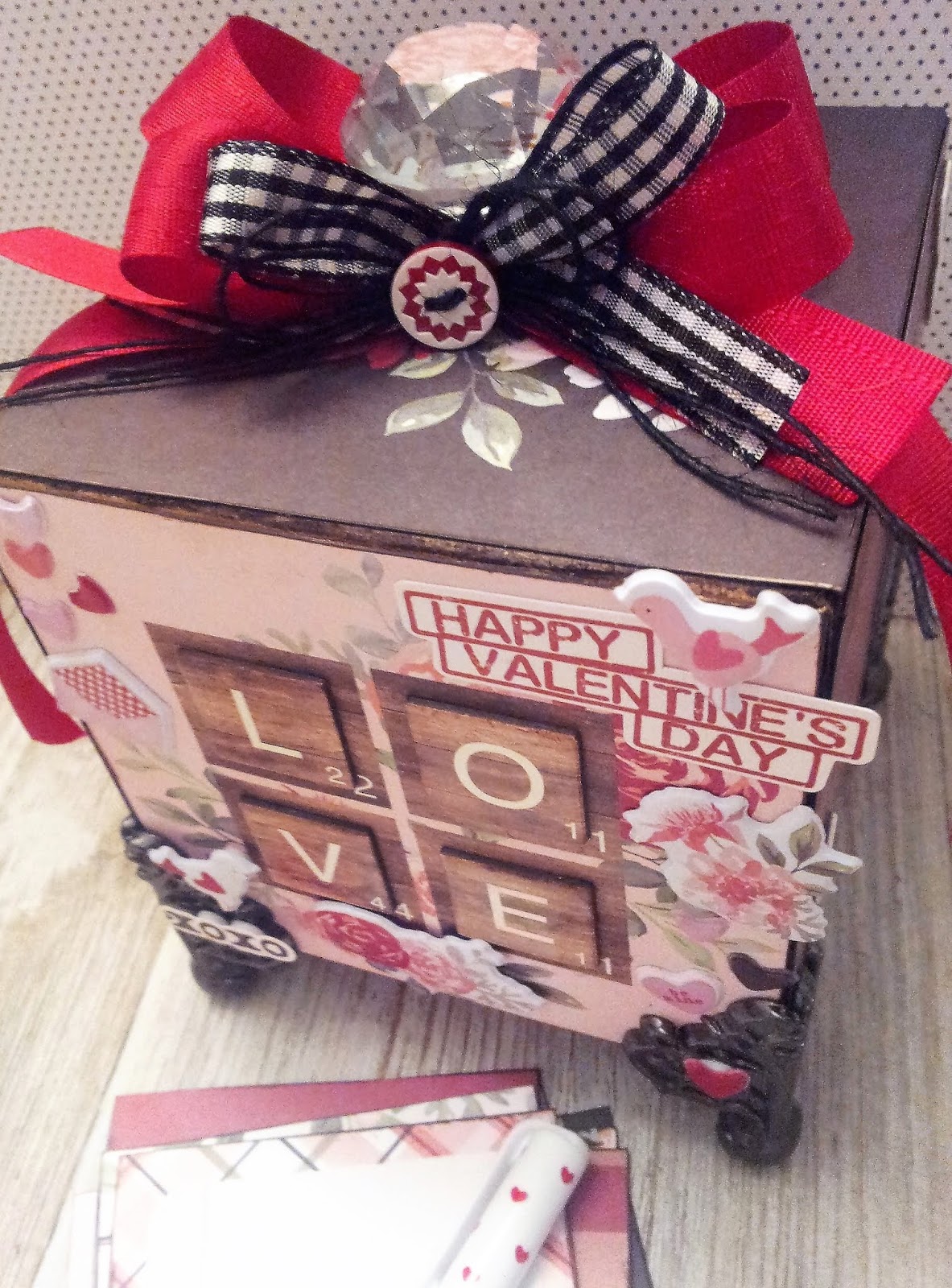 Really Reasonable Ribbon Blog Love Note Box