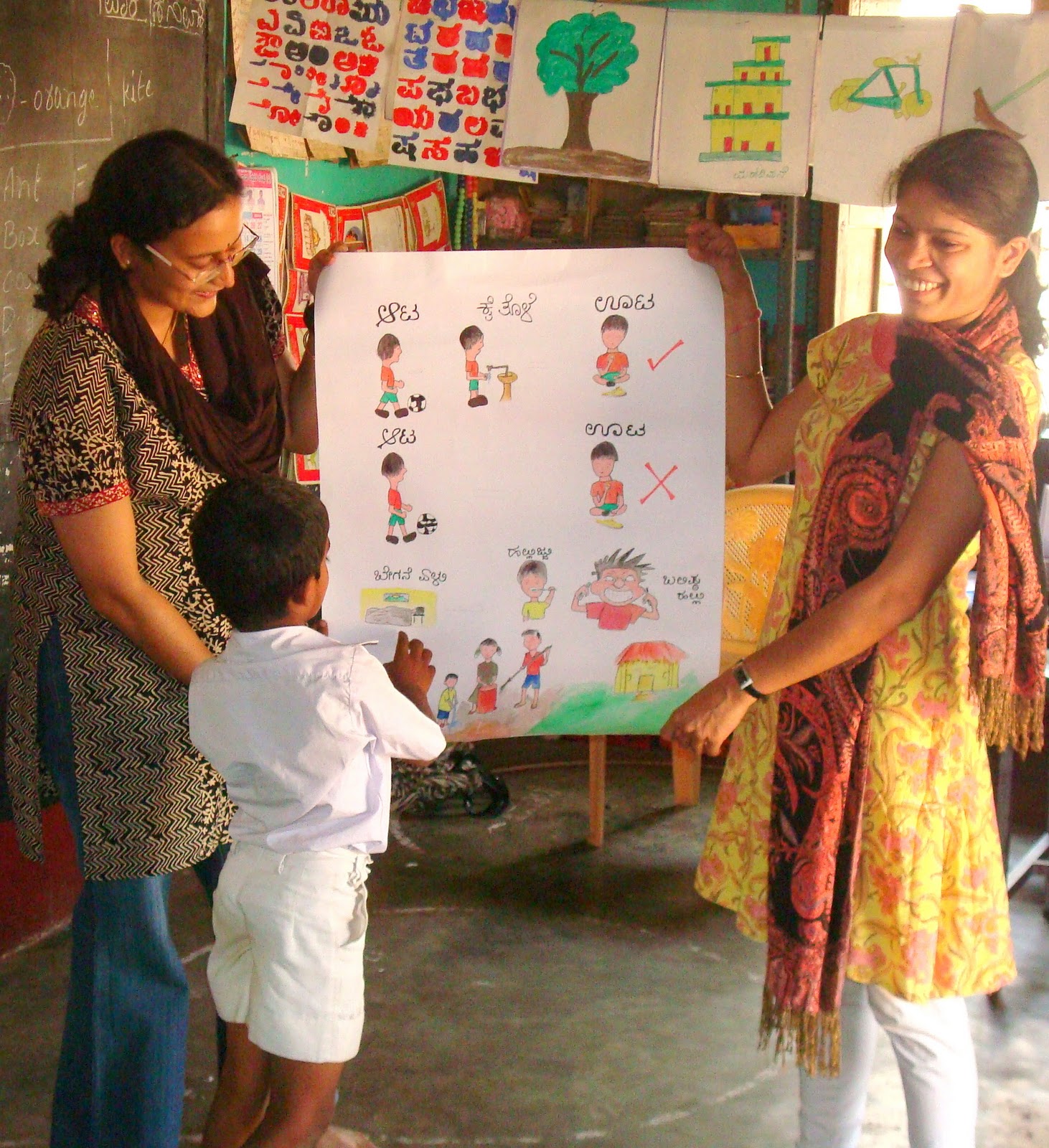 Charm of Life: G.L.P.S. Cleanliness Awareness Activities